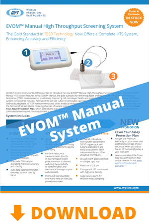 Download the EVOM Manual Cover Your Assay