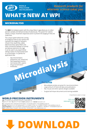 Download the Microdialysis brochure