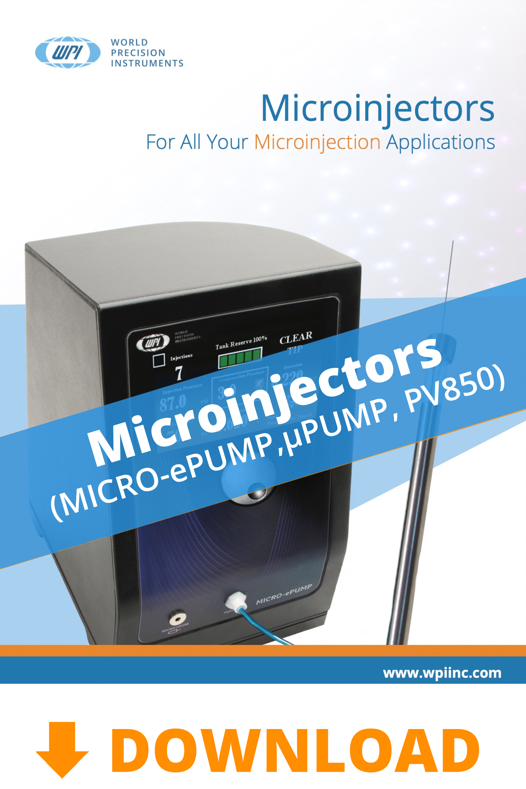 Microinjectors Brochure
