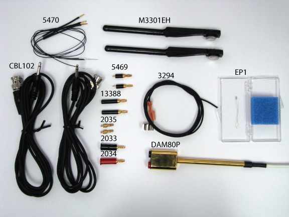 DAM80 Startup Kit includes the pictured components.