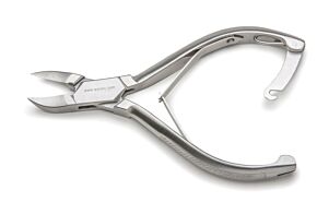 Heavy Duty Nail Nippers, 14 cm, Double Concave Jaw