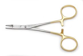 Olsen-Hegar Needle Holder with Suture Scissors, Tungsten Carbide Inserts