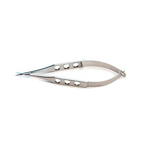 Fine Science Tools Student Vannas Spring Scissors, Curved, 9 cm