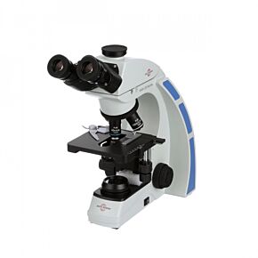 Accuscope Trinocular Microscope, Infinity Plan achromat