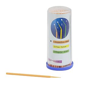 Micro Applicator Stick, 2.5mm Tip, Pack of 100