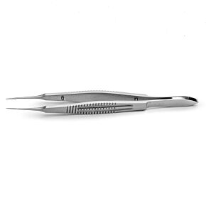 Tubingen Suture Forceps, 9.5cm (3.74) Long , Delicate 0.5 mm Tips,  Stainless Steel