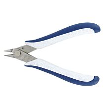 Ergonomic Micro-Shear Flush Cutters, 12.7 cm, Polished Blades