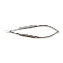 Barraquer Needle Holder, 10.5 cm, Curved, Smooth Tips, 6 mm Jaw