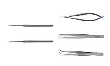 Zebrafish Surgical Instrument Kit II, 5 Pieces