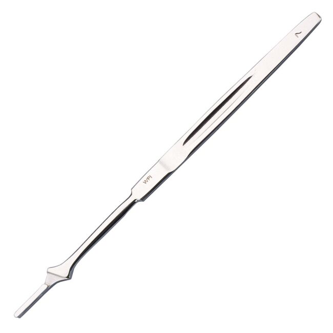 Scalpel blade holder - round
