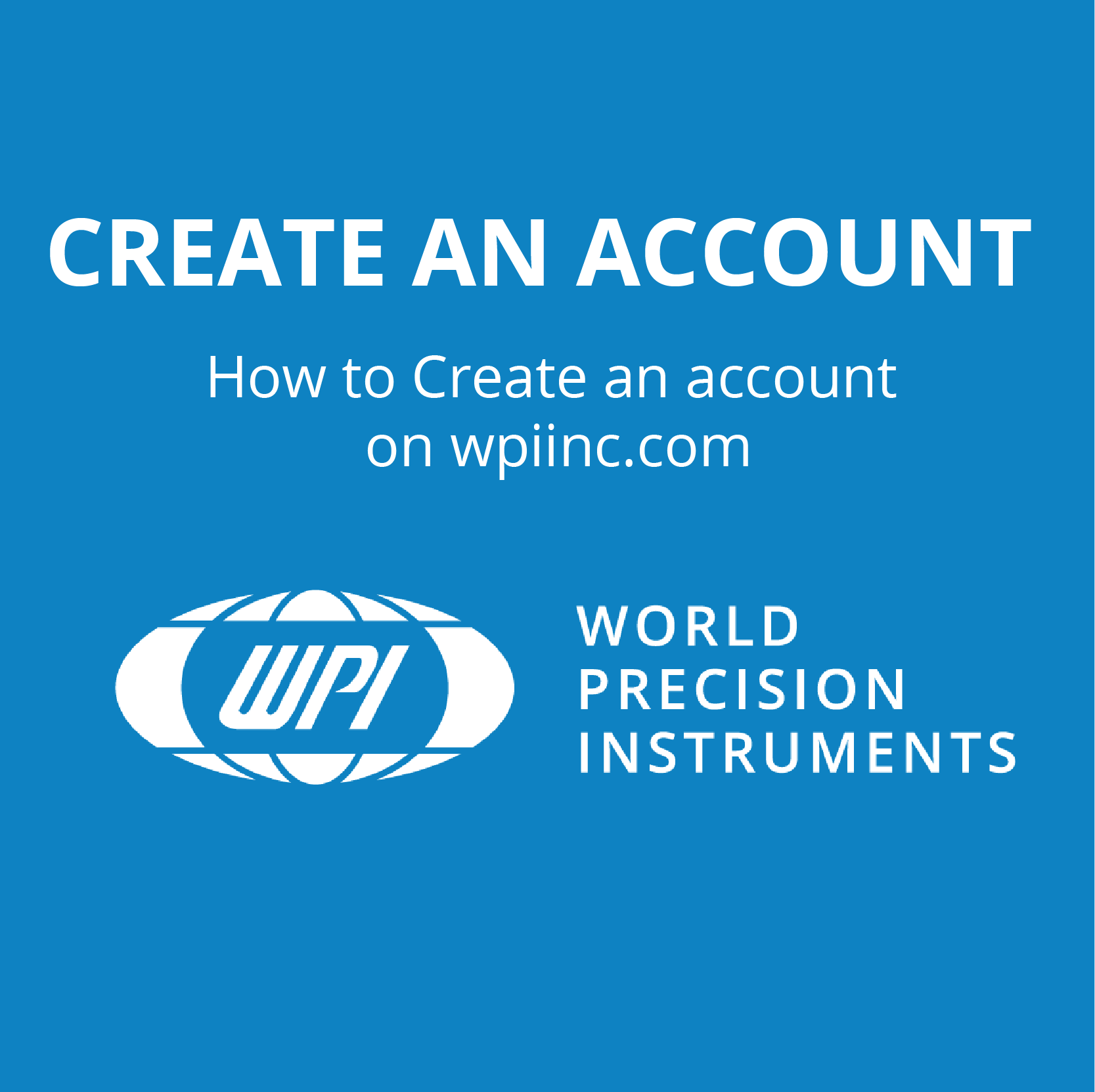 VIDEO: Create an Account at WPI Website